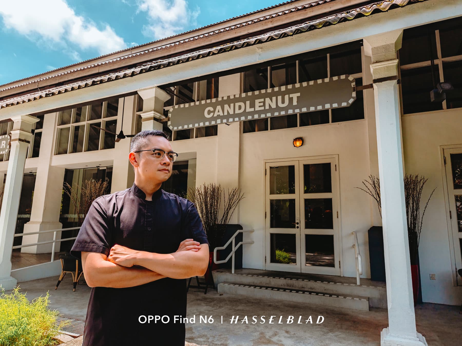 Chef Malcolm Lee at Candlenut